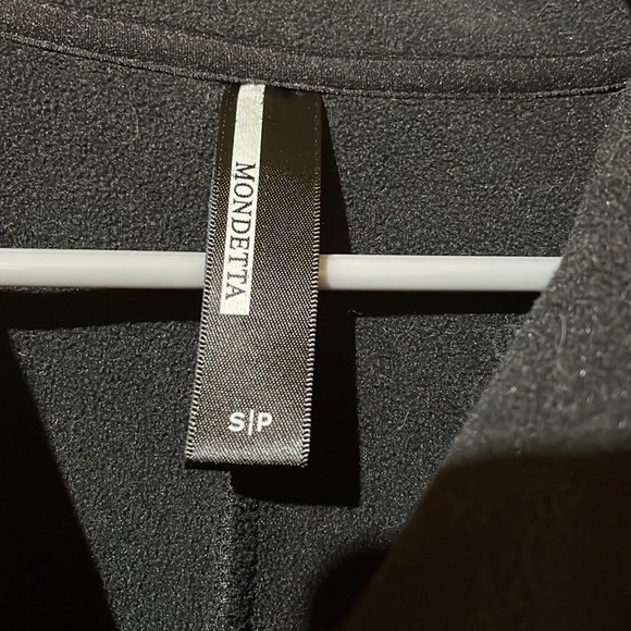 Mondetta black fleece Womens jacket size S/P - Picture 3 of 8